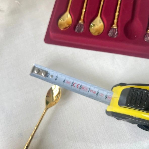 Çay Kaşığı Kristal 6'lı - Resim 4