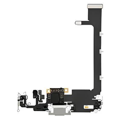 iPhone 11 PRO MAX Şarj Soketi Kulaklık Soketi Full BEYAZ Orijinal ürün görseli 1