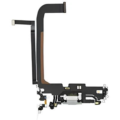 iPhone 13 PRO MAX Şarj Soketi Kulaklık Soketi Full BEYAZ Orijinal ürün görseli 1