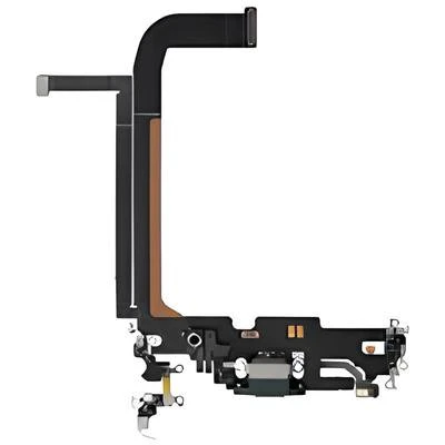 iPhone 13 PRO MAX Şarj Soketi Kulaklık Soketi Full SİYAH Orijinal ürün görseli 1