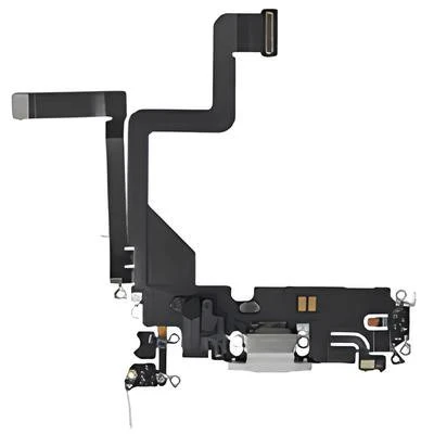 iPhone 14 PRO Şarj Soketi Kulaklık Soketi Full BEYAZ Orijinal ürün görseli 1