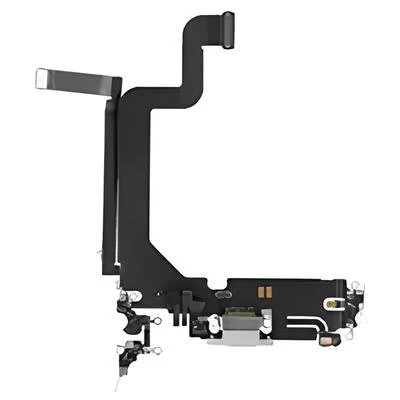 iPhone 14 PRO MAX Şarj Soketi Kulaklık Soketi Full BEYAZ Orijinal ürün görseli 1
