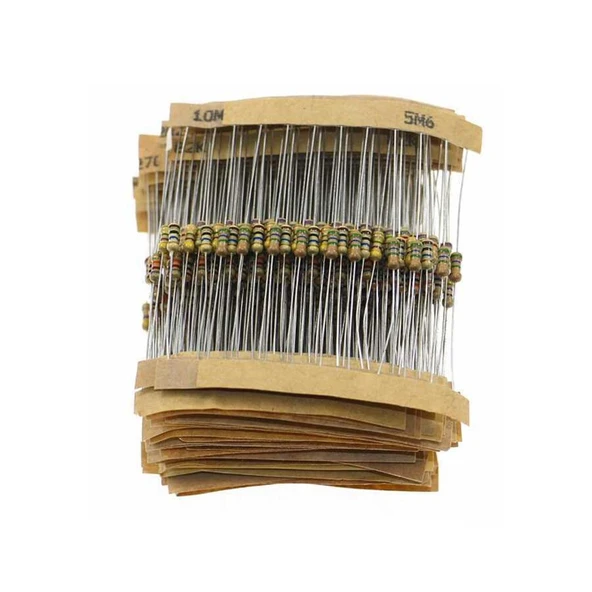 1/4W 1K Ohm Direnç Paketi-100 Adet - Resim 8