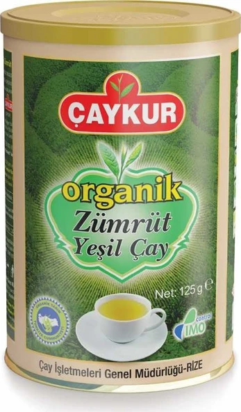 Çaykur Organik Zümrüt Yeşil Çay 125 gr ürün görseli 1