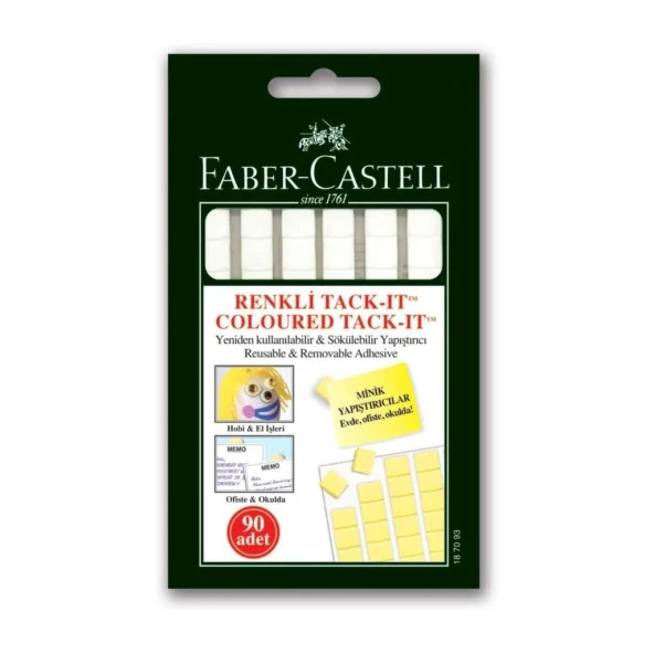 Faber Castell Tack-İt 50 Gr Hamur Yaıştırıcı Beyaz 513018706400 ürün görseli 1