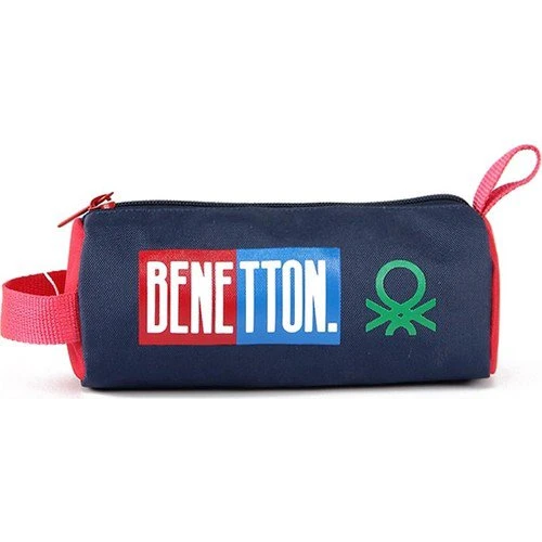 United Colors of Benetton Tek Bölmeli Kırmızı Kalem Çantası 03792 ürün görseli 1