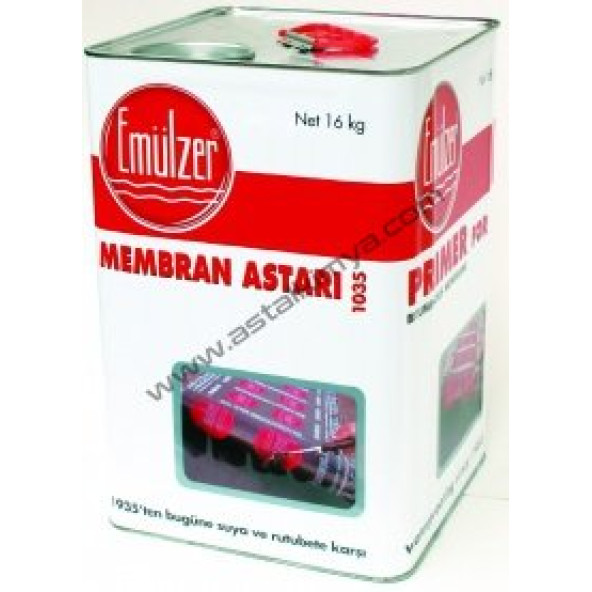 EMÜLZER, 16 Kg, SU YALITIM BİTÜMLÜ, Membran Astarı 1035 - Bitümlü Membran Astarı ürün görseli 1