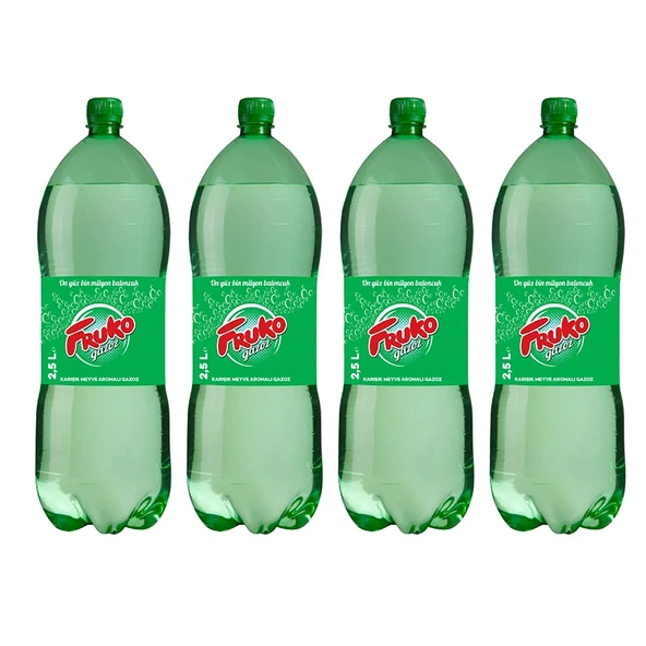 Fruko Gazoz 2,5 lt x 4 Adet - Resim 2