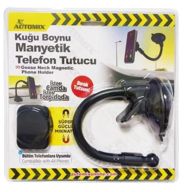 Automix Kuğu Boynu Manyetik Telefon Tutucu ürün görseli 1