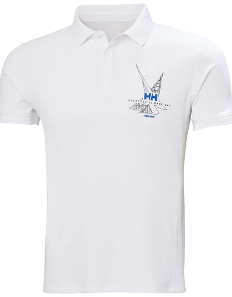 Helly Hansen Hp Race Erkek Polo Tişört HHA.34416.001 Beyaz ürün görseli 1