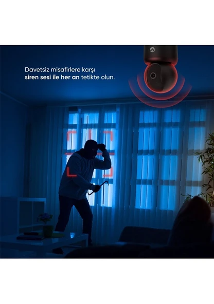 Şımart Akıllı Wi-Fi Kamera 360 1296p 2k - Resim 3