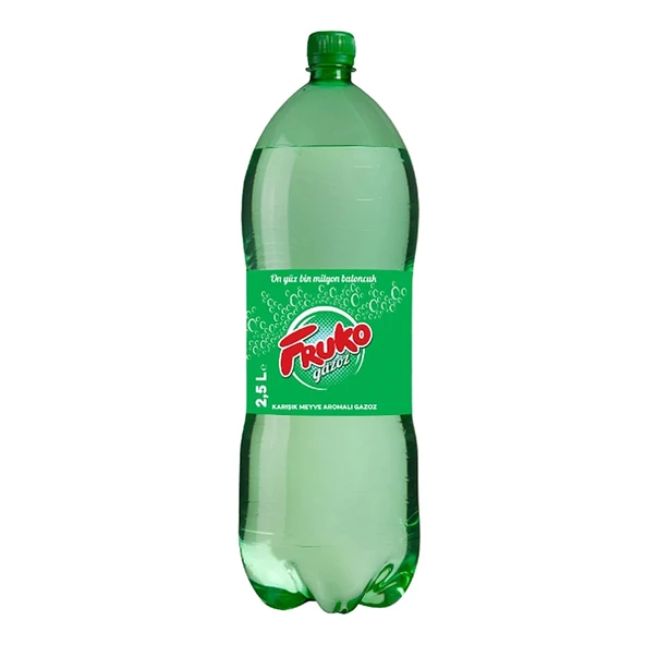 Fruko Gazoz 2,5 lt x 6 Adet - Resim 3