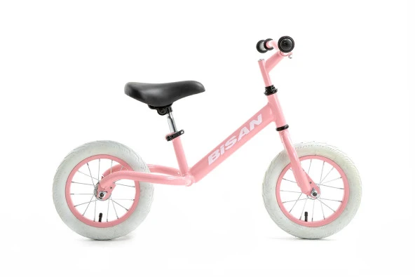 Bisan B-Bike 12 Jant 15 Denge Çocuk Bisikleti Pudra Pembe-Beyaz ürün görseli 1