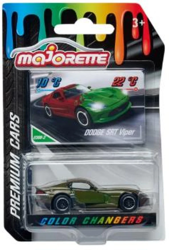 Majorette Premium Cars Color Changers Dodge SRT Viper 238B-3 ürün görseli 1