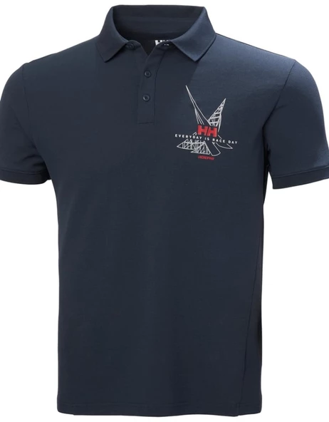 Helly Hansen Hp Race Erkek Polo Tişört HHA.34416.597 Lacivert ürün görseli 1