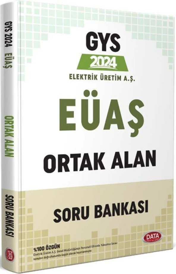 Elektrik Üretim A.Ş. GYS Ortak Alan Soru Bankası Data Yayınları ürün görseli 1