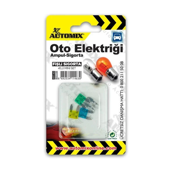Automix Mini Oto Sigorta 4lü Paket ürün görseli 1