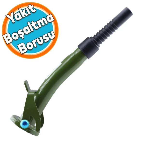 Metal Dayanıklı Yakıt Benzin Akaryakıt Mazot Boşaltma Borusu Aparat ürün görseli 1