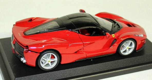 Burago Ferrari LaFerrari 1:24 Kırmızı Model Araba - Resim 6