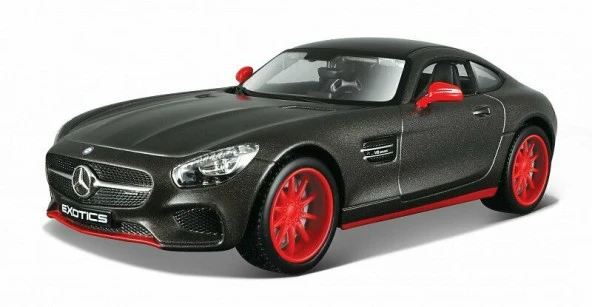 Maisto Mercedes AMG GT Koyu Gri 1:24 Model Araba ürün görseli 1