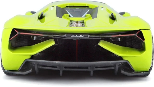 Bburago Lamborghini Terzo Millennio Yeşil 1:24 Model Araba - Resim 2