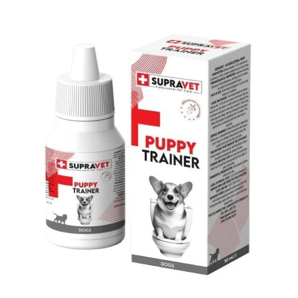 Supravet Train Spray Yavru Köpek Tuvalet Eğitim Damlası 50 Ml ürün görseli 1