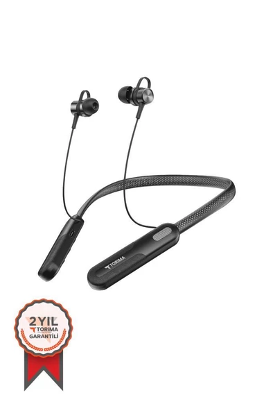Torima TB-06 Siyah 200 Saat Şarjlı Kablosuz Sporcu Bluetooth Kulaklık ürün görseli 1