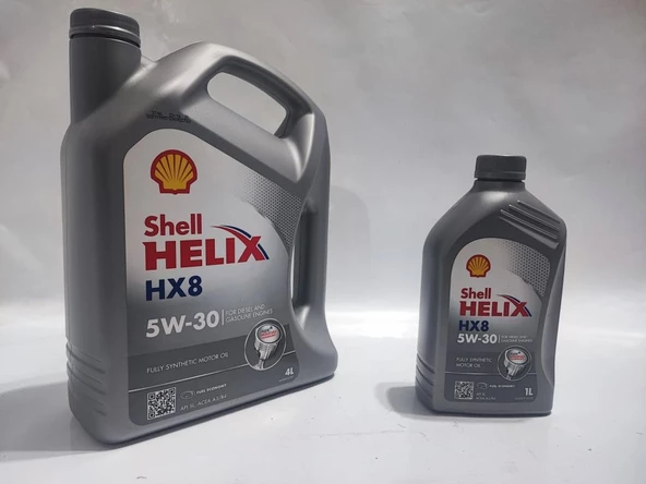 SHELL HELİX HX8 SYNTHETIC MOTOR YAĞI 5W-30 5 Litre ürün görseli 1