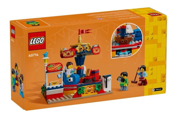 LEGO Seasonal 40714 Carousel Ride - Resim 2