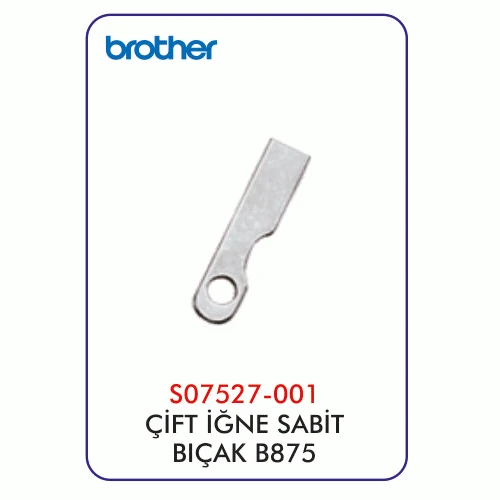 B875 Çift İğne Sabit Bıçak ürün görseli 1