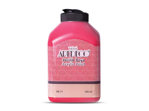 Artdeco Akrilik Boya 500ml Ateş Kırmızı 3015 ürün görseli 1