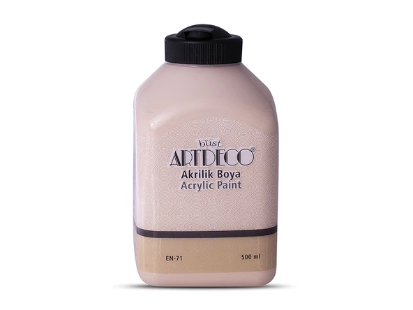Artdeco Akrilik Boya 500ml Sütlü Kahve 3654 ürün görseli 1