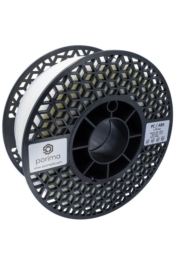 Porima PC/ABS 1.75mm Natural  Filament 1 Kg ürün görseli 1