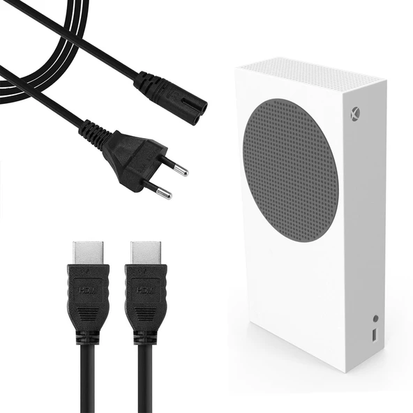 Xbox Series S Güç Kablosu ve Hdmi Görüntü Kablosu Set Xbox Aksesuar ürün görseli 1