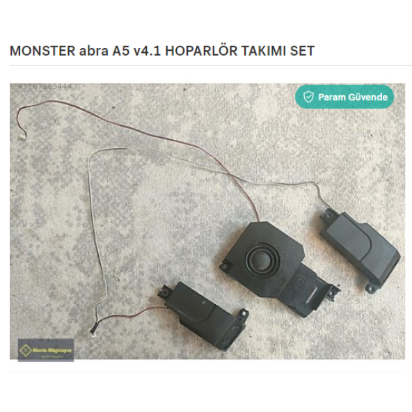MONSTER abra A5 v4.1 HOPARLÖR TAKIMI SET ürün görseli 1