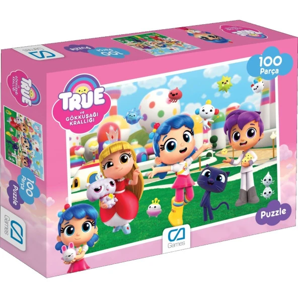 Ca Games Puzzle 100 Parça True Çocuk Puzzle ürün görseli 1