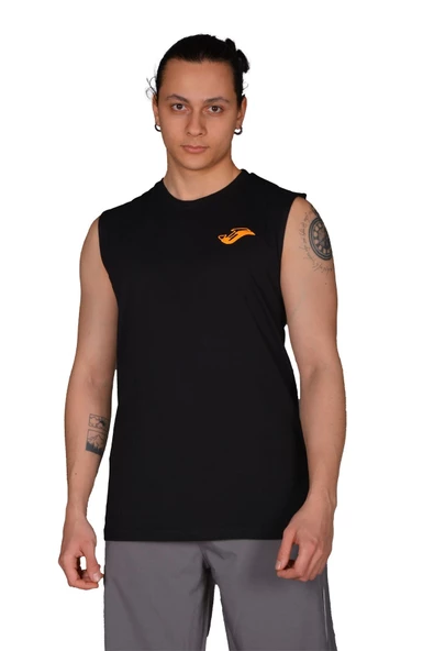 Joma Sprint - Siyah Pamuklu Kolsuz Erkek Tshirt - 4231114 ürün görseli 1