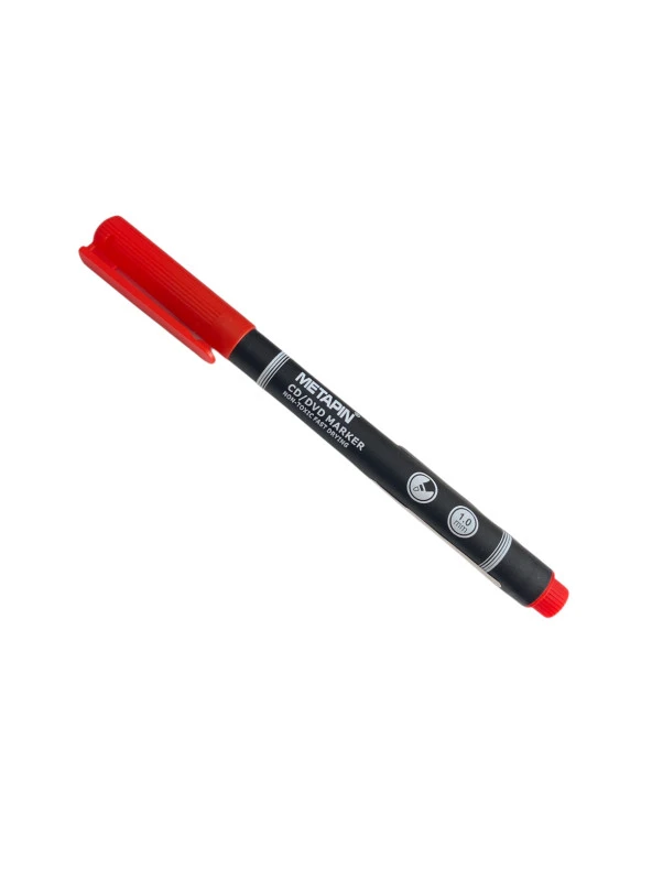 Metapin Marker Asetat Kalemi 1.0 Mm ( M )- Kırmızı ürün görseli 1
