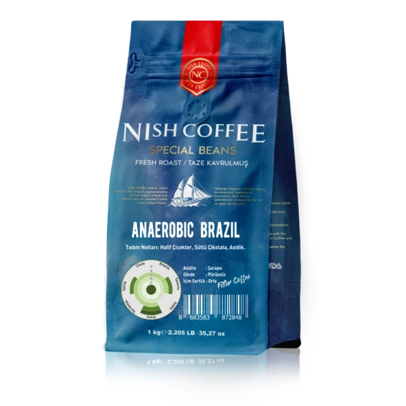 Nish Filtre Kahve Anaerobic Brazil 250 Gr ürün görseli 1