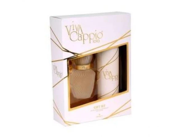 Viva Cappio Lola Gıft Set For Women 60 Ml Edt+150ml Deo Set Bayan Parfüm ürün görseli 1