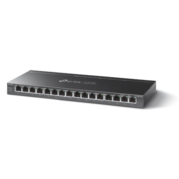 TP-LINK TL-SG116P 16PORT GIGABIT DESKTOP SWITCH - Resim 2