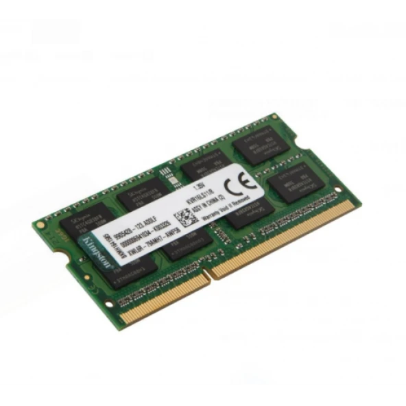 KINGSTON KVR16LS11/8, 8Gb, 1600Mhz, DDR3, Sodimm Notebook RAM, 1,35V, CL11 ürün görseli 1
