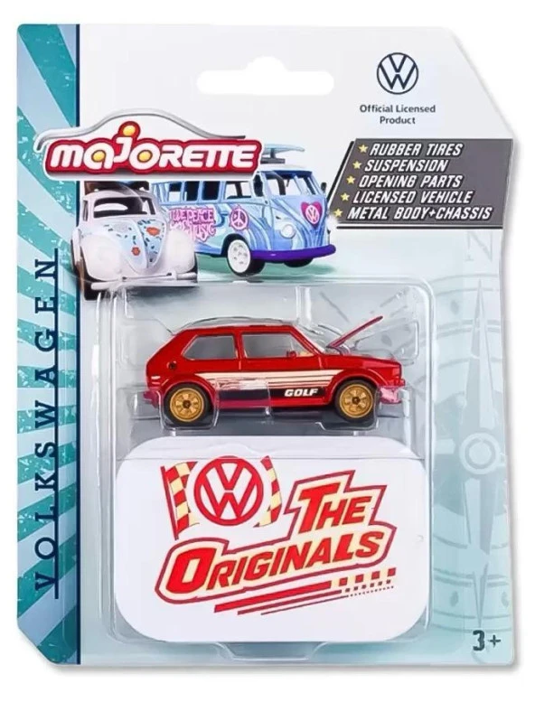 Majorette The Originals Volswagen Golf MK1 ürün görseli 1