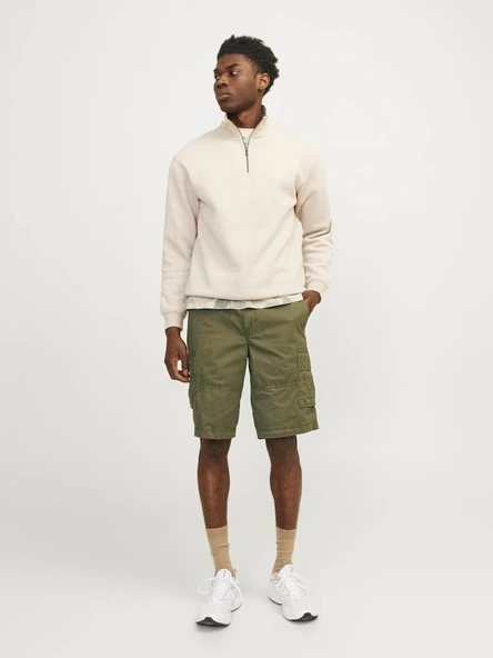 Jack Jones Cole Campaıgn Erkek Şort 12253222 - Resim 4