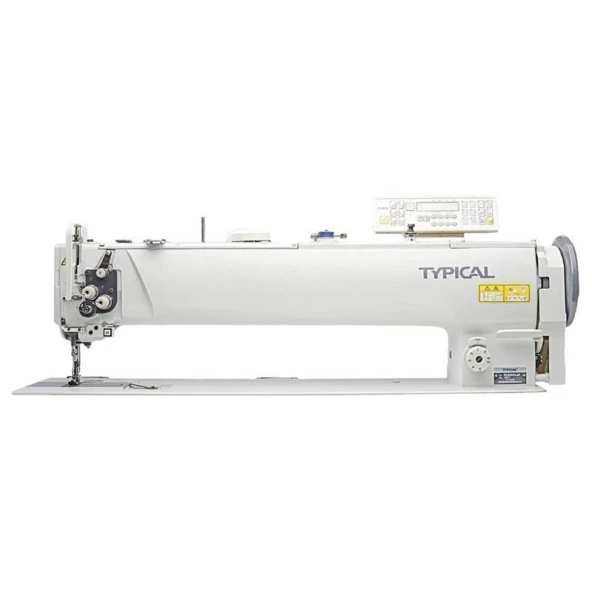 Typical Otomatik Çift Pabuç Çift İğneli Büyük Mekik Ayak Baskı Ayarlı Dikiş Makinası (64 cm Uzun Boyun) (GC20666-L25-D2T3) ürün görseli 1