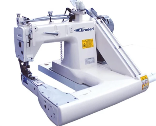 Broderi BD-927-PLA/DD 2 İğne Merdaneli Gömlek Kollu (Çekicili) (Direct Drive) ürün görseli 1