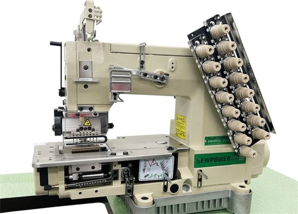 Sewpower SP-008-04085P 4 İğne Burunlu Lastik Şerit Makinesi ürün görseli 1