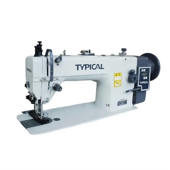 Typical GC-0303CXQ Mekanik Çift Pabuç Tek İgne Kenar Bıçaklı Dikiş Makinesi ürün görseli 1
