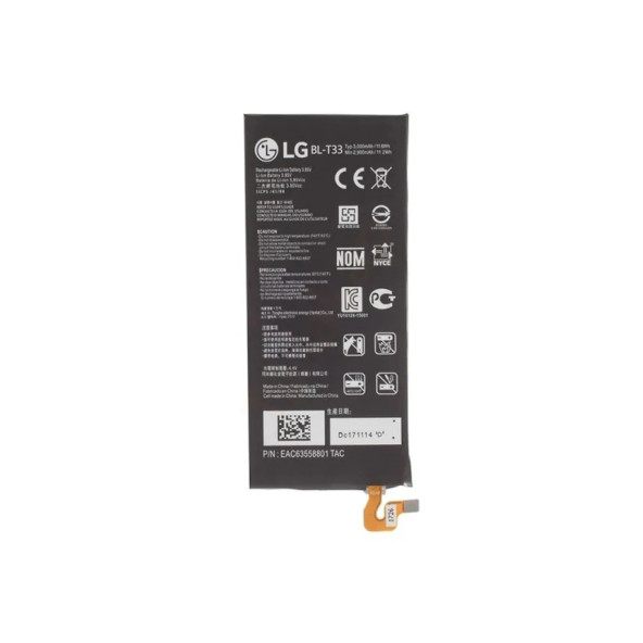 LG BL-T33 Batarya LG Q6 Batarya LG Uyumlu BL-T33 Uyumlu Yedek Batarya ürün görseli 1
