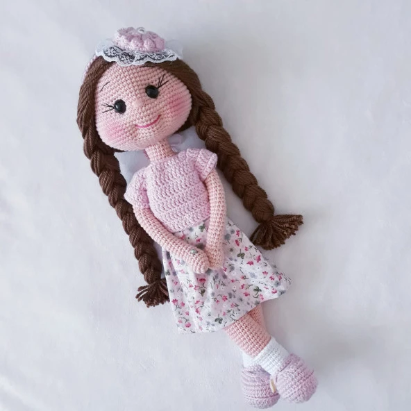 Sevimli Betüş Bebek Amigurumi Organik Oyuncak ürün görseli 1